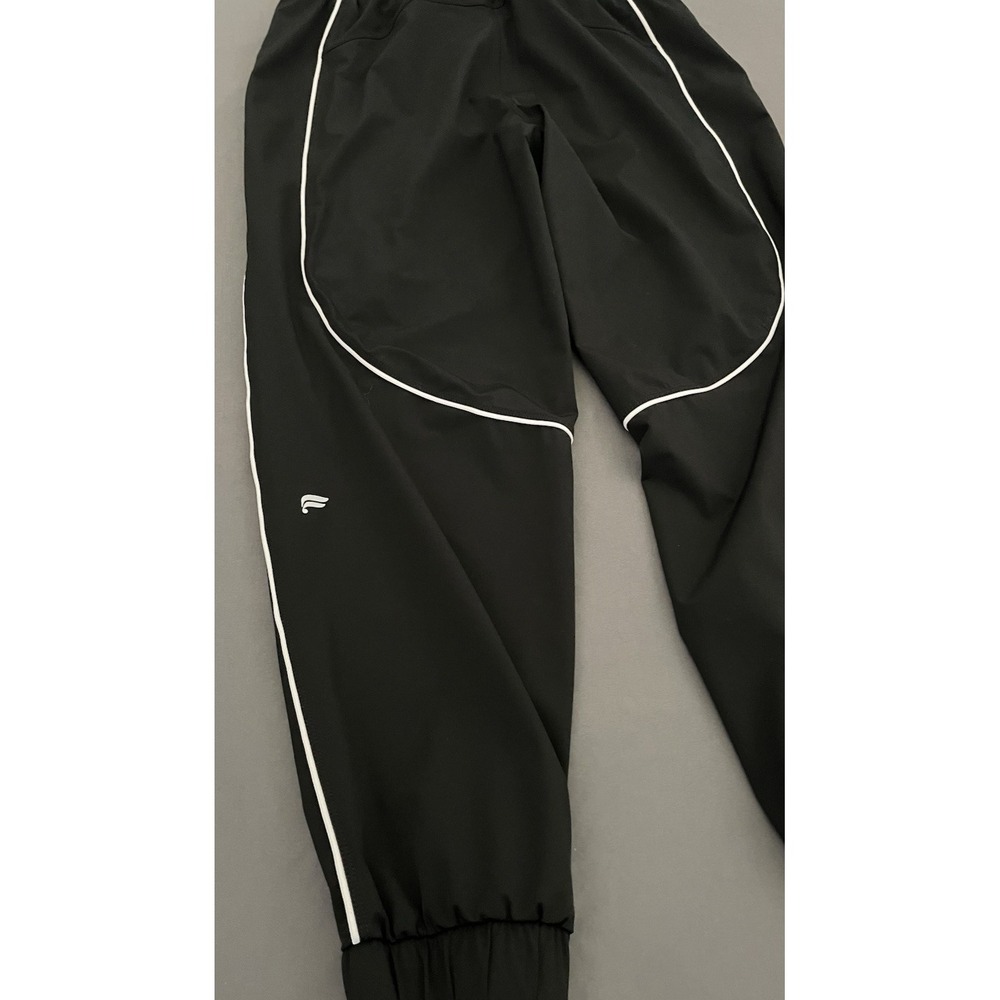 Fabletics Joggers Track Pants Women's Medium Black Stretch Lightweight Running - Picture 7 of 12